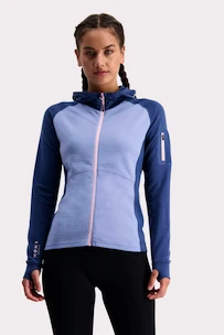 Dámska mikina Mons Royale  Ascend Midi Full Zip Hood Fades of Summer