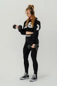 Dámska mikina Nebbia Barbell Therapy Muscle Mommy 619 black