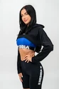 Dámska mikina Nebbia  Designer Cropped Hoodie black L