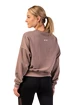 Dámska mikina Nebbia  Loose Fit Sweatshirt "Feeling Good" 420 brown