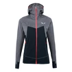 Dámska mikina Salewa  Puez hybrid polarlite hooded fleece Navy blazer melange