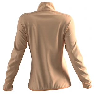 Dámska mikina Salomon  Outrack Full Zip Mid Apricot Ice