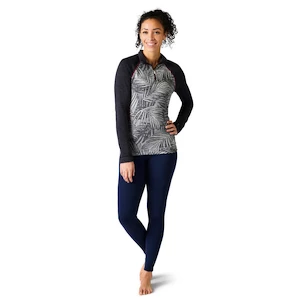 Dámska mikina Smartwool  W Merino 250 BL Pattern 1/4 ZIP Boxed