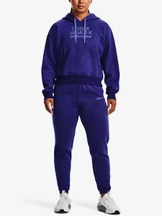 Dámska mikina Under Armour  Essential Script Hoodie-BLU XL