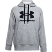 Dámska Mikina Under Armour Rival Fleece Logo Hoodie šedá