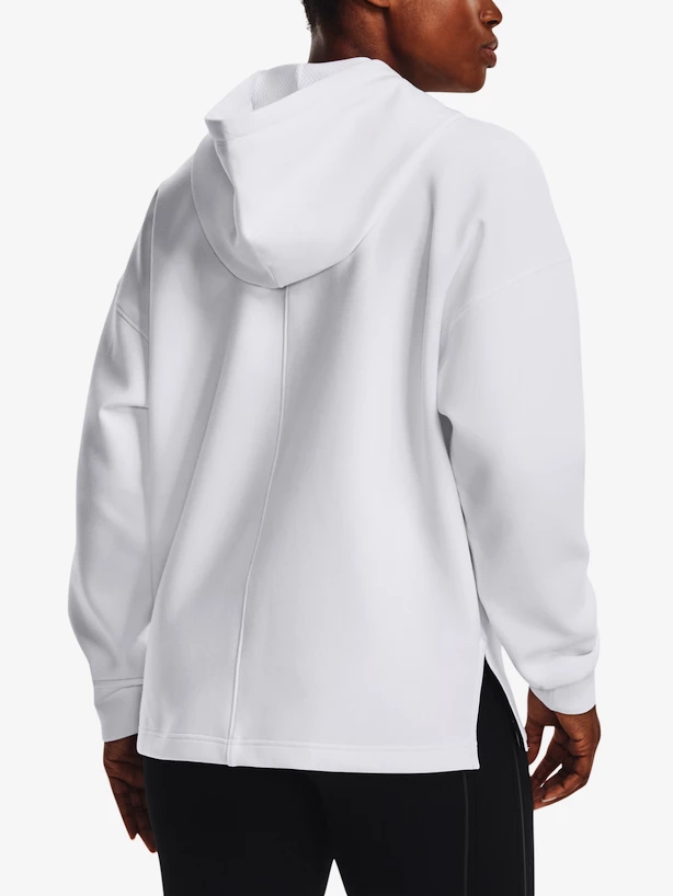 Dámska mikina Under Armour  Summit Knit Hoodie-WHT S
