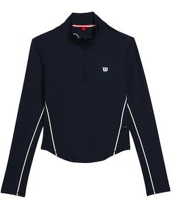 Dámska mikina Wilson  W Brentwood Half-Zip Navy
