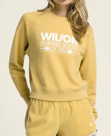 Dámska mikina Wilson W Sideline Crew Golden