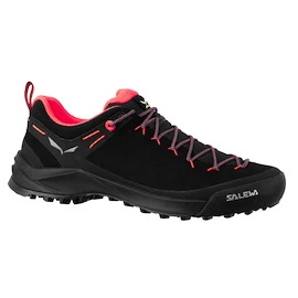 Dámska outdoorová obuv Salewa WILDFIRE LEATHER Black/Fluo Coral