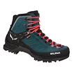 Dámska outdoorová obuv Salewa  WS MTN Trainer Mid GTX Atlantic Deep/Ombre Blue