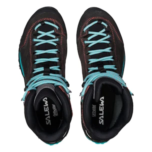 Dámska outdoorová obuv Salewa  WS MTN Trainer Mid GTX Magnet/Viridian Green  UK 8