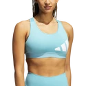 Dámska podprsenka adidas  Believe This Medium Support Workout Logo Mint Ton