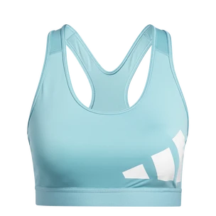 Dámska podprsenka adidas  Believe This Medium Support Workout Logo Mint Ton