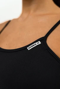 Dámska podprsenka Nebbia  3/4 Bra with high impact 474 black