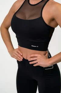 Dámska podprsenka Nebbia  FIT Activewear Padded Sports Bra black S