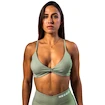 Dámska podprsenka Nebbia STRONG BEAUTY Medium-Support Sports Bra TWIST-KNOT 423 light green  XS