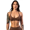 Dámska podprsenka Nebbia TOTALLY SEAMLESS Medium-Support Sports Bra 305 brown  L