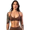 Dámska podprsenka Nebbia TOTALLY SEAMLESS Medium-Support Sports Bra 305 brown  L