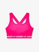 Dámska podprsenka Under Armour  Crossback Mid Bra-PNK