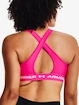 Dámska podprsenka Under Armour  Crossback Mid Bra-PNK