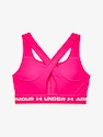 Dámska podprsenka Under Armour  Crossback Mid Bra-PNK