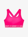 Dámska podprsenka Under Armour  Crossback Mid Bra-PNK