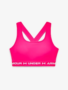 Dámska podprsenka Under Armour  Crossback Mid Bra-PNK S