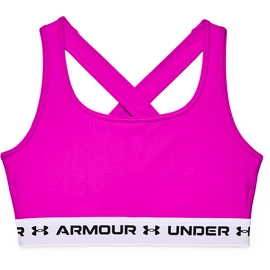 Dámska podprsenka Under Armour Crossback Mid Bra-PNK