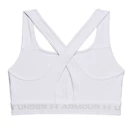 Dámska podprsenka Under Armour  Crossback Mid Bra-WHT