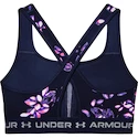 Dámska podprsenka Under Armour  Crossback Mid Print Midnight Navy