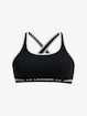 Dámska podprsenka Under Armour  G Crossback Mid Solid-BLK XL