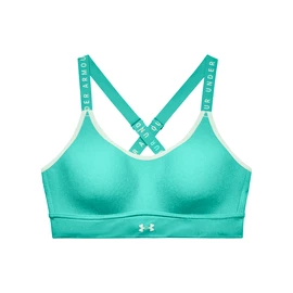 Dámska podprsenka Under Armour Infinity Mid Hthr Cover-GRN