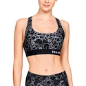 Dámska podprsenka Under Armour  Mid Crossback Printed Black