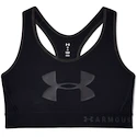 Dámska podprsenka Under Armour  Mid Keyhole Graphic-BLK M