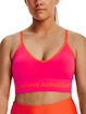 Dámska podprsenka Under Armour  Seamless Low Long Rib-PNK S