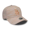 Dámska šiltovka New Era A-Frame Engineered Fit MLB Los Angeles Dodgers Stone/Peach