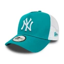 Dámska šiltovka New Era A-Frame Trucker League Essential MLB New York Yankees Teal/White