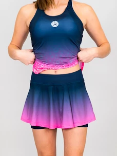 Dámska sukňa BIDI BADU  Colortwist Printed Wavy Skort Pink/Dark Blue