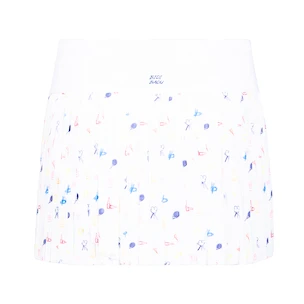Dámska sukňa BIDI BADU  Inaya Tech Plissee Skort White, Mixed