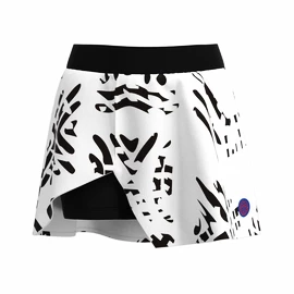 Dámska sukňa BIDI BADU Melbourne Printed Cut Out Skort White/Black