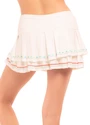Dámska sukňa Lucky in Love  Sahara Pleat Tier Skirt White