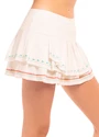 Dámska sukňa Lucky in Love  Sahara Pleat Tier Skirt White