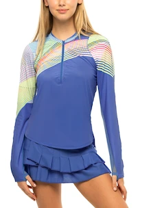 Dámska sukňa Lucky in Love  Stich Down Tier Skirt Blue Marine
