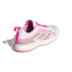 Dámska tenisová obuv adidas  Avaflash Low White/Pink