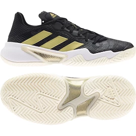 Dámska tenisová obuv adidas Barricade W Core Black/Gold Met/Carbon