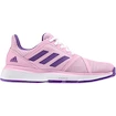 Dámska tenisová obuv adidas CourtJam Bounce Pink/Purple