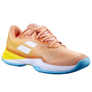 Dámska tenisová obuv Babolat Jet Mach 3 AC Women Coral/Gold Fusion  EUR 39