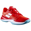 Dámska tenisová obuv Babolat Jet Mach 3 Clay Women Fiesta Red
