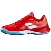 Dámska tenisová obuv Babolat Jet Mach 3 Clay Women Fiesta Red