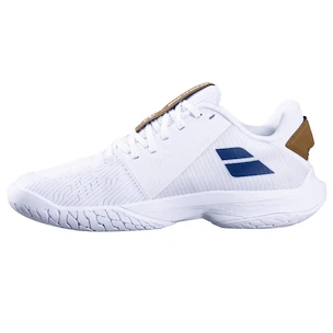 Dámska tenisová obuv Babolat Jet Tere 2 AC Wimbledon Women White/Blue Navy  EUR 40,5
